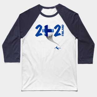 Finland Euro Soccer 2021 Baseball T-Shirt